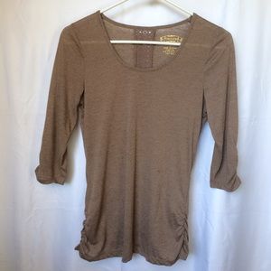 Maurices taupe long sleeved tee Small